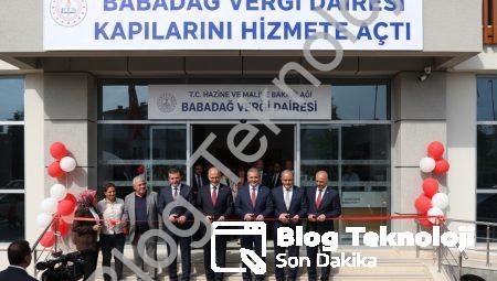 Babadağ Vergi Dairesi kapılarını hizmete açtı
