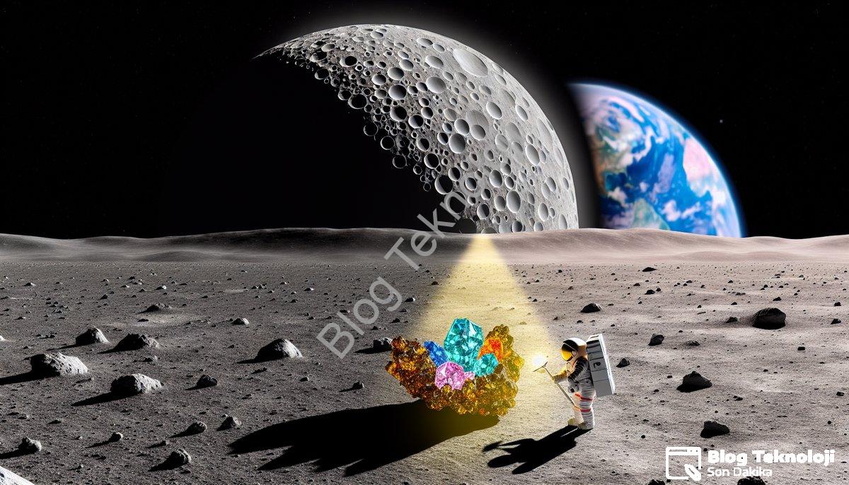NASA'dan Şok Açıklama: Ay'da Bulunan Mineral Bilim Dünyasını Böldü!