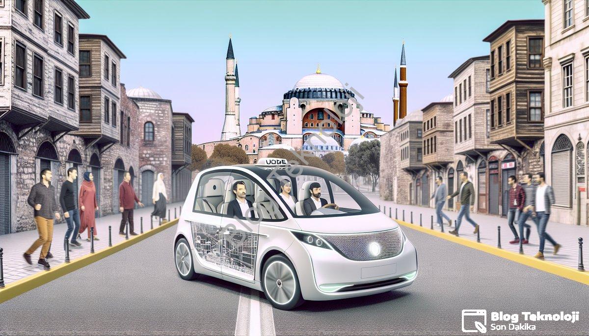 İstanbul'da Sürücüsüz Taksi Dönemi Başladı! İlk Yolcular Şaşkın