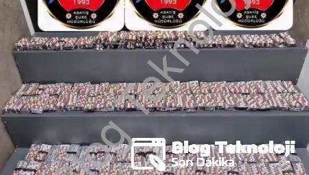 İzmir Emniyeti Haftalık Raporu: Binlerce Hap ve Çok Sayıda Silah Yakalandı