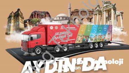 Aydın’da Nostalji Rüzgarı: Geleneksel Oyunlar Tırı Geliyor