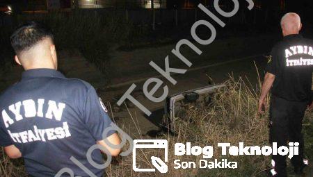 Aydın’da Felaketin Eşiğinden Dönüldü: Araç Kanala Uçtu