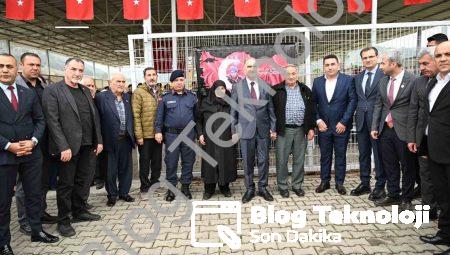 Vali Özkan Salihli’de Şehit Aileleri ve Gazilerle Buluştu