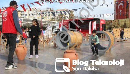 Geleneksel Oyunlar Tırı Aydın’da Nostalji ve Eğlence Sundu