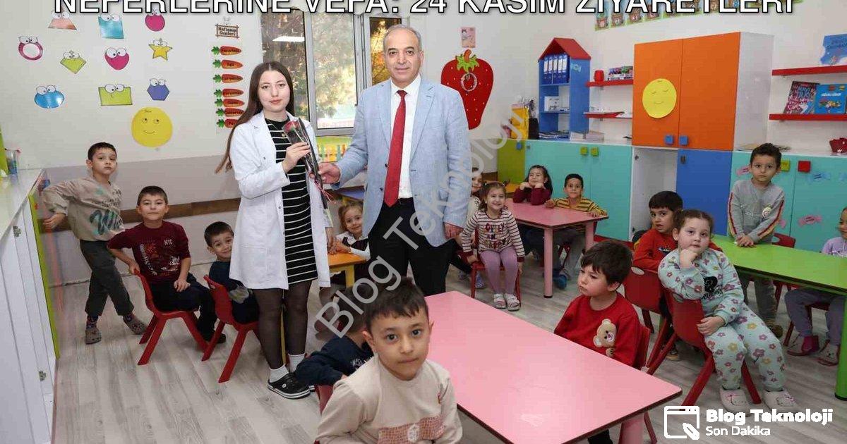 "Denizli OSB Yönetiminden Eğitim Neferlerine Vefa: 24 Kasım Ziyaretleri" başlıklı haber için fotorea