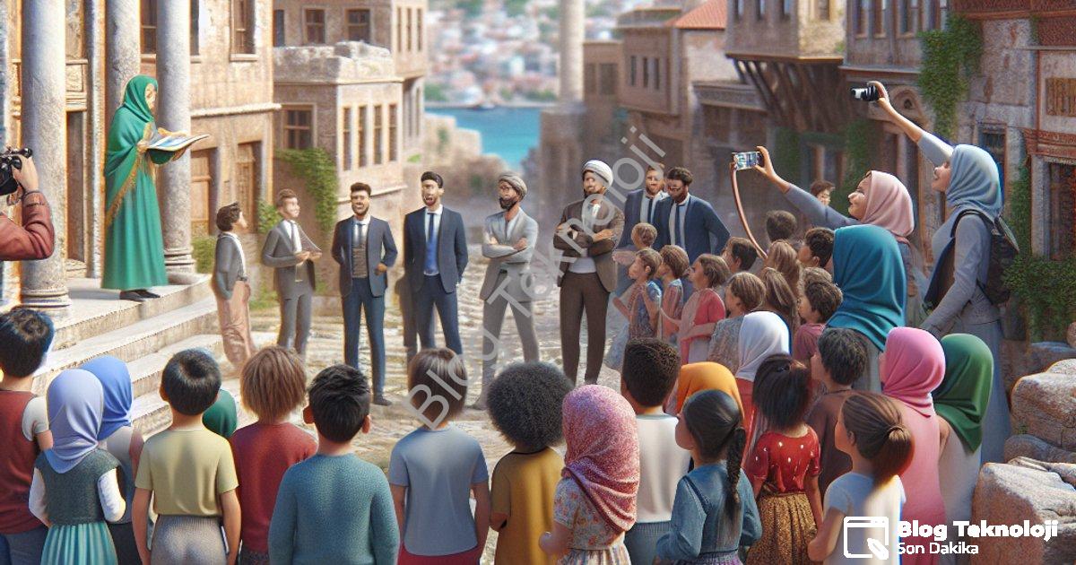 "Didim’in Renkleri: Minik Öğrenciler İçin Kültürel Keşif Yolculuğu" başlıklı haber için fotorealisti