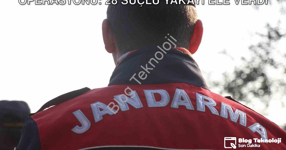 "Aydın’da Jandarma’dan Dev Huzur Operasyonu: 28 Suçlu Yakayı Ele Verdi" başlıklı haber için fotoreal