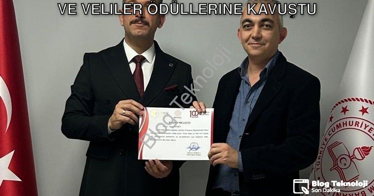 "Manisa'da Sanat Dolu Günler: Öğretmenler ve Veliler Ödüllerine Kavuştu" başlıklı haber için fotorea