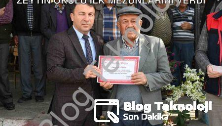 Tavas’ta Tarımsal Eğitim Seferberliği: Zeytin Okulu İlk Mezunlarını Verdi