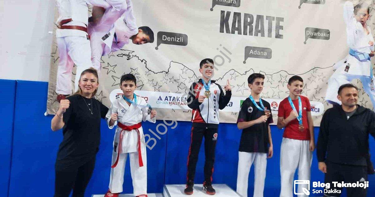 "Aliağa Rüzgarı Denizli'de Esti: Karatecilerden 4 Madalyalı Büyük Başarı" başlıklı haber için fotore