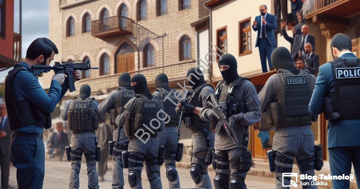 "Afyonkarahisar'da Jandarma Denetimi: 43 Aranan Şahıs Yakalandı" başlıklı haber için fotorealistik,