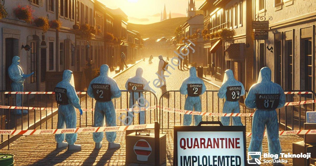 "Aydın Kuyucak'ta Şap Hastalığı Alarmı: 20 Mahalleye Karantina Geldi" başlıklı haber için fotorealis