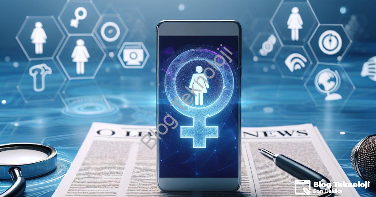 "Kadına Şiddetle Mücadelede KADES ve Teknolojinin Hayati Rolü" başlıklı haber için fotorealistik, pr