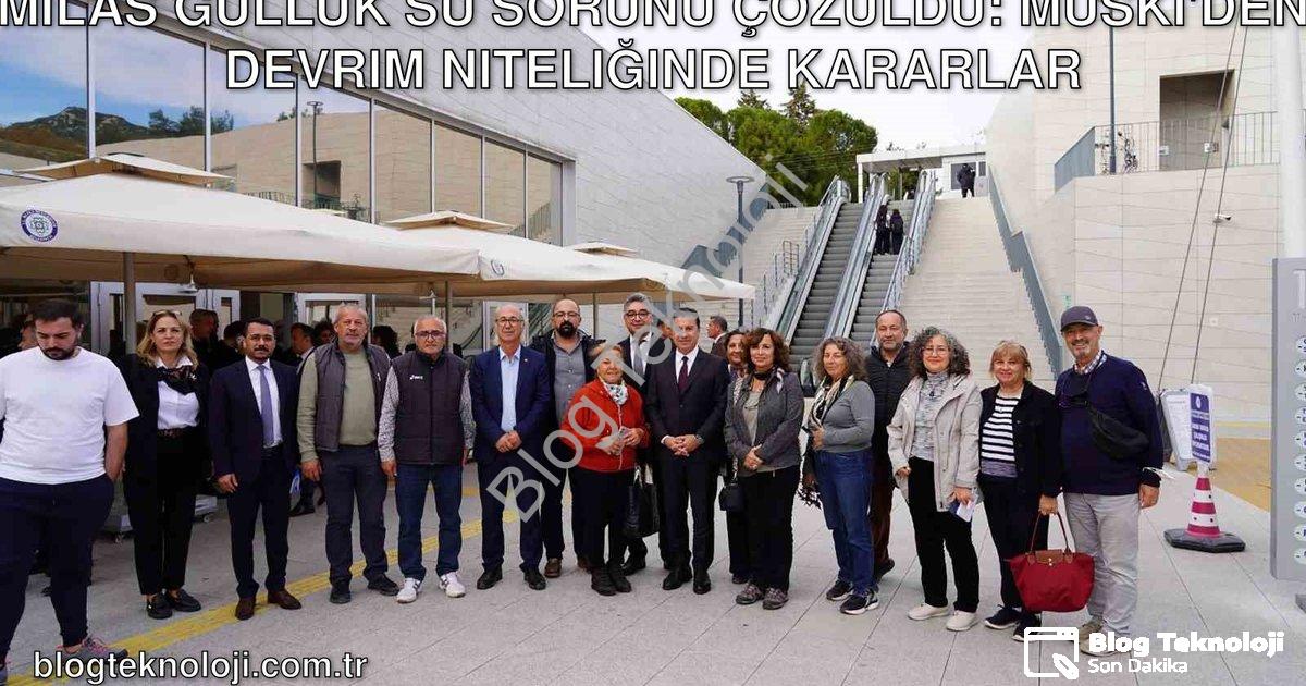 "Milas Güllük Su Sorunu Çözüldü: MUSKİ'den Devrim Niteliğinde Kararlar" başlıklı haber için fotoreal