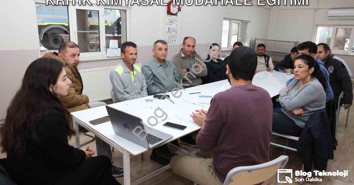 "Denizli OSB Arıtma Tesisi Personeline Kritik Kimyasal Müdahale Eğitimi" başlıklı haber için fotorea