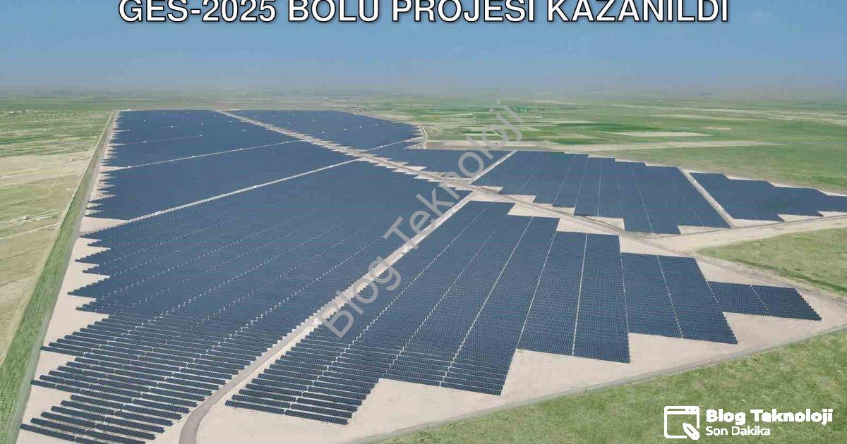 "Ecogreen Enerji'den Dev Hamle: YEKA GES-2025 Bolu Projesi Kazanıldı" başlıklı haber için fotorealis