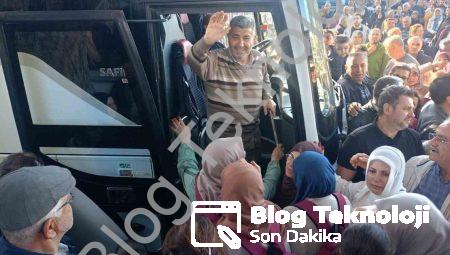 Aydın Çine’den Kutsal Topraklara Yolculuk: 90 Umreci Dualarla Uğurlandı