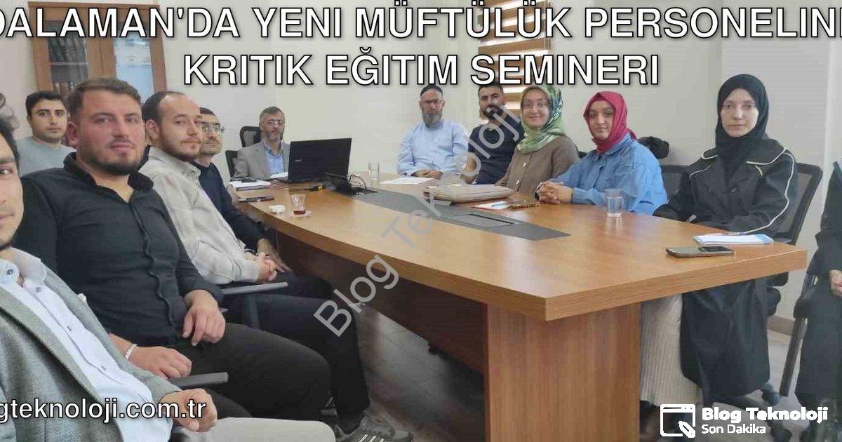 "Dalaman'da Yeni Müftülük Personeline Kritik Eğitim Semineri" başlıklı haber için fotorealistik, pro