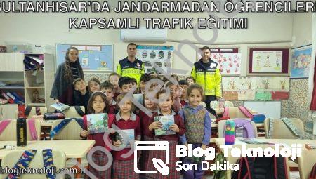 Sultanhisar’da Jandarmadan Öğrencilere Kapsamlı Trafik Eğitimi