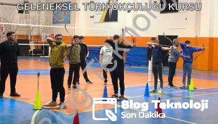 Sarıgöl’de Tarihi Mirasa Büyük İlgi: Geleneksel Türk Okçuluğu Kursu