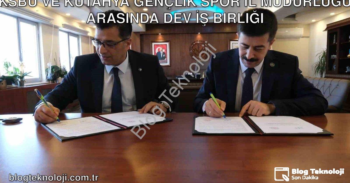"KSBÜ ve Kütahya Gençlik Spor İl Müdürlüğü Arasında Dev İş Birliği" başlıklı haber için fotorealisti