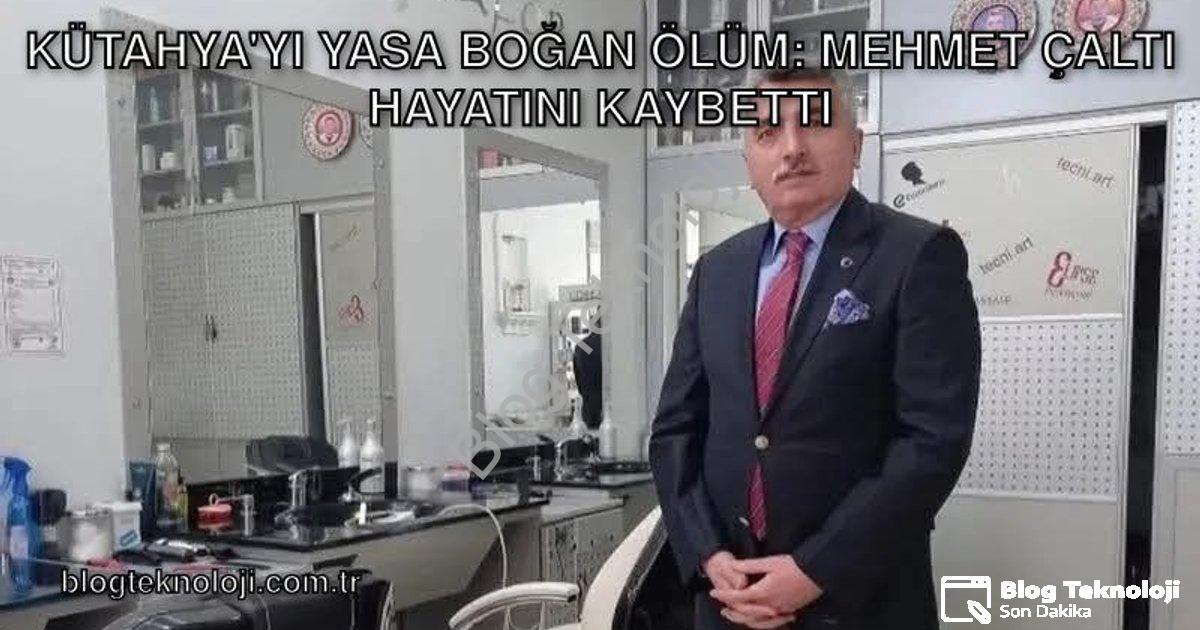 "Kütahya'yı Yasa Boğan Ölüm: Mehmet Çaltı Hayatını Kaybetti" başlıklı haber için fotorealistik, prof