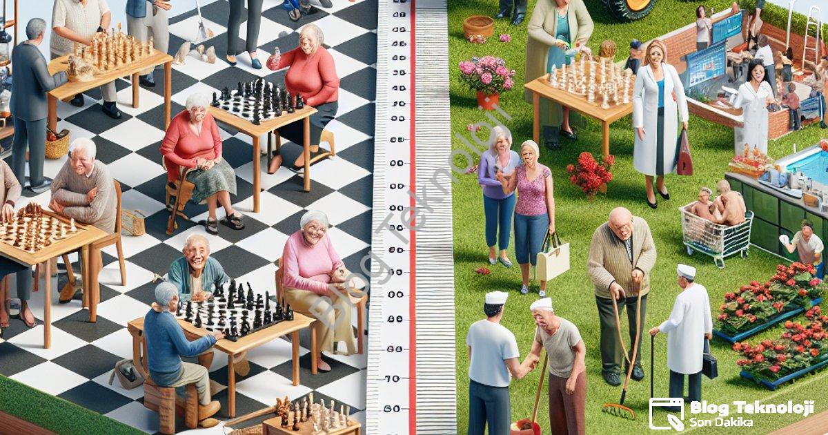 "Kütahya'da Dengeler Değişti: Emekli Sayısı Çalışanları Aştı" başlıklı haber için fotorealistik, pro